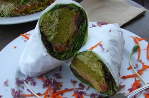 The "Flying Falafel" Wrap