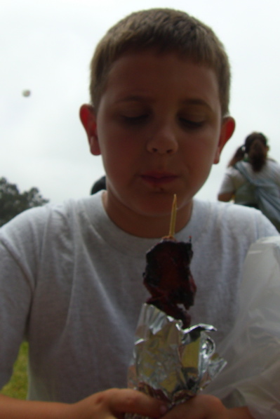 Chip off the old block if I ever saw one.