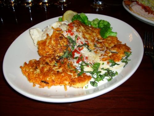 parm crusted chicken